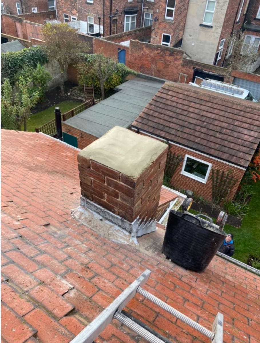 Chimney after