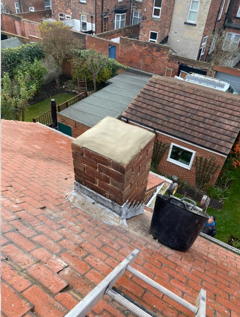 Chimney after repairs