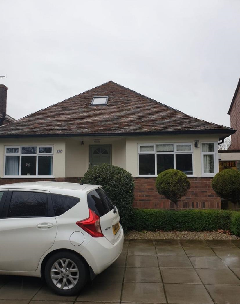 Roof before replacement